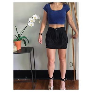 mono b scoop neck crop